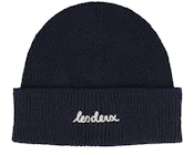 Brad Rib Beanie Dark Navy Cuff