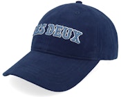 Colourful Logo Dark Navy Blue Dad Cap