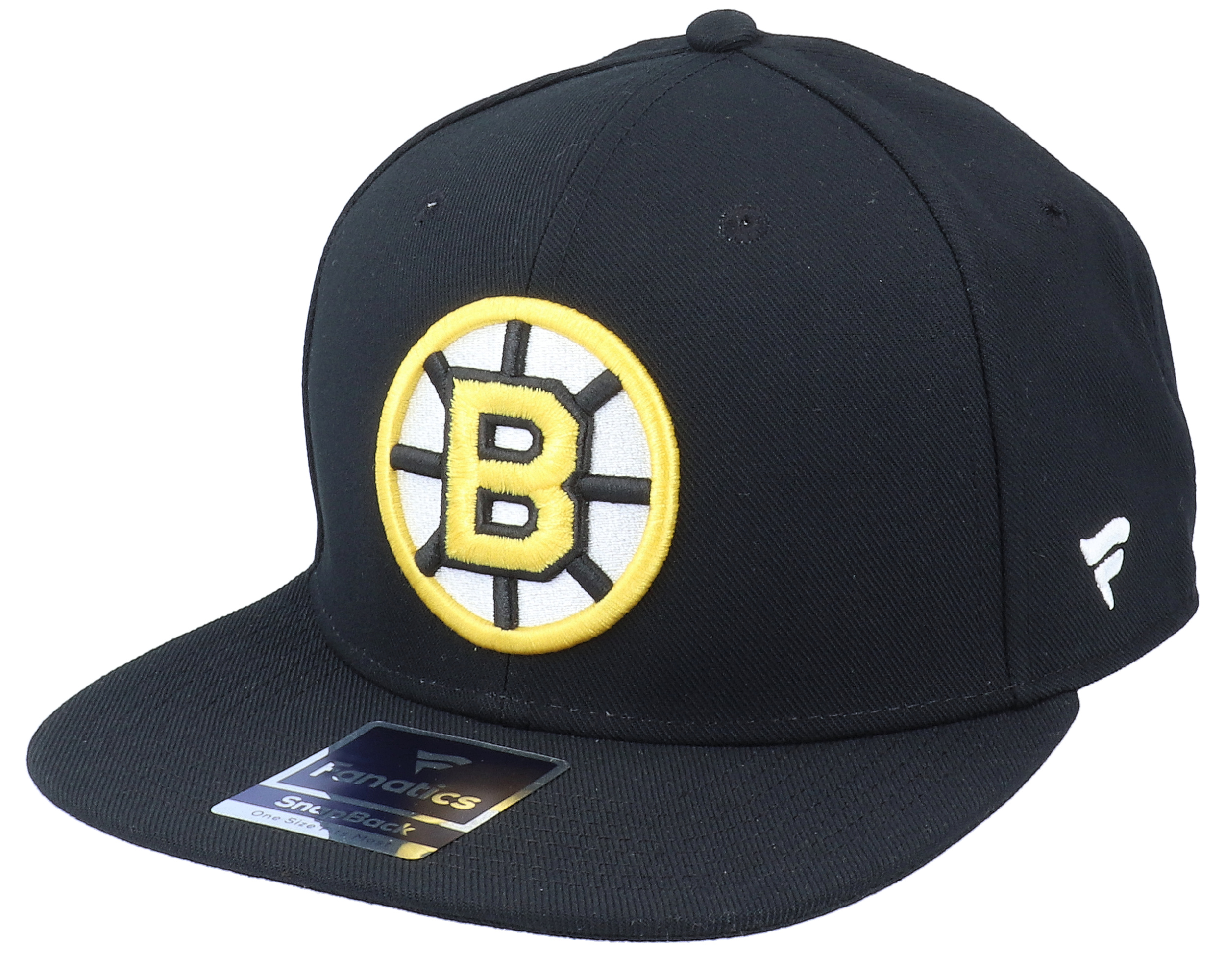 Boston Bruins Primary Logo Core Black Snapback - Fanatics cap ...