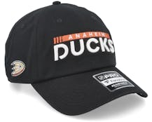 Anaheim Ducks Authentic Pro Game&Train Black Dad Cap - Fanatics