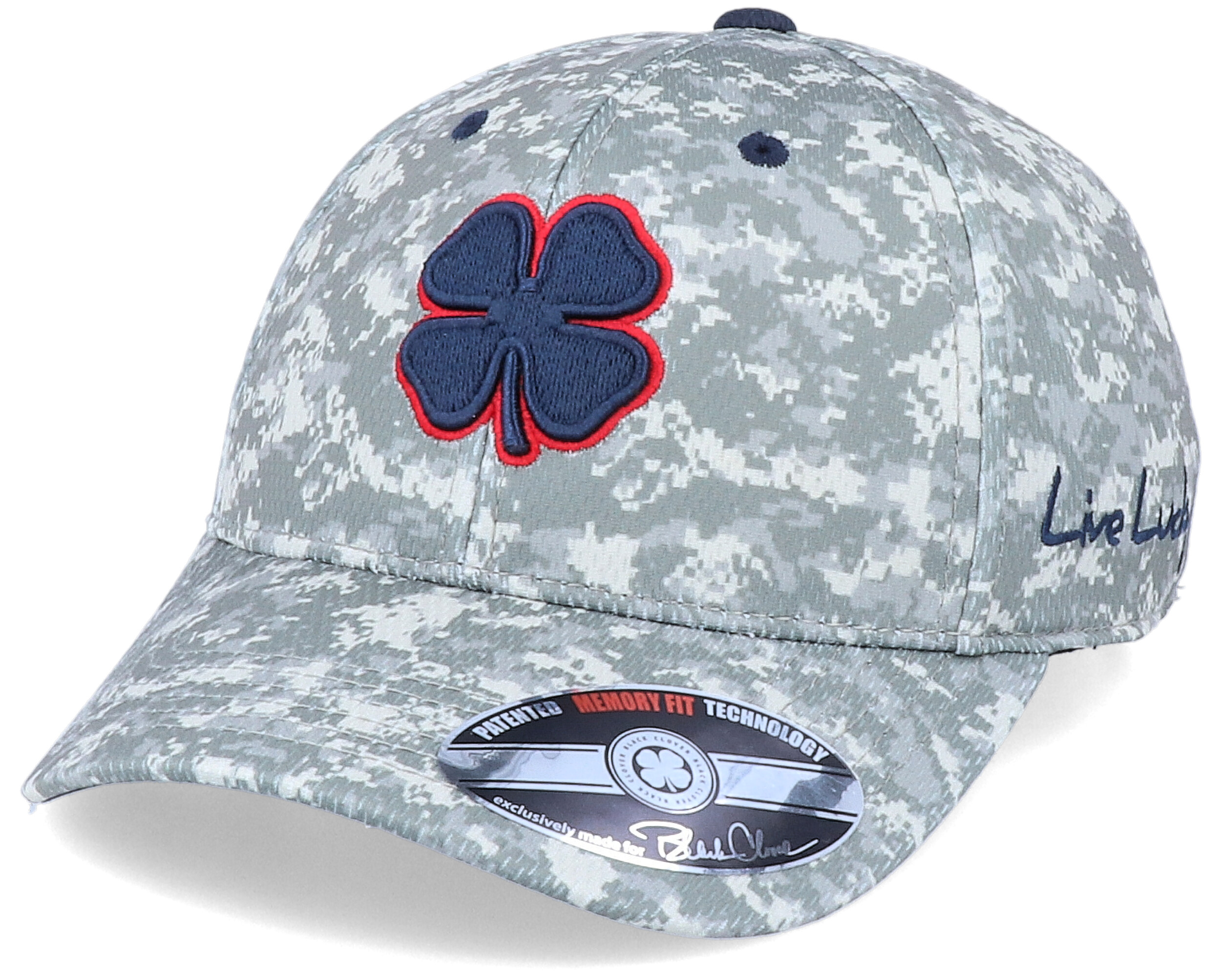 Black clover camo sales hat