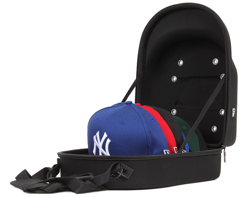 new era black 6 pack cap carrier