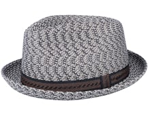 Mannes Brown Multi Straw Hat - Seeberger