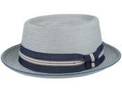 Carver Grey Straw Hat
