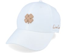 Hollywood 1 Woman White/Metalic Rose Gold Clover White Adjustable - Black Clover
