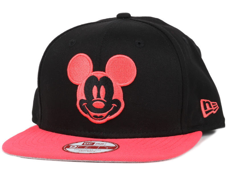 Mickey Mouse Two Tone Character Black 9Fifty Snapback