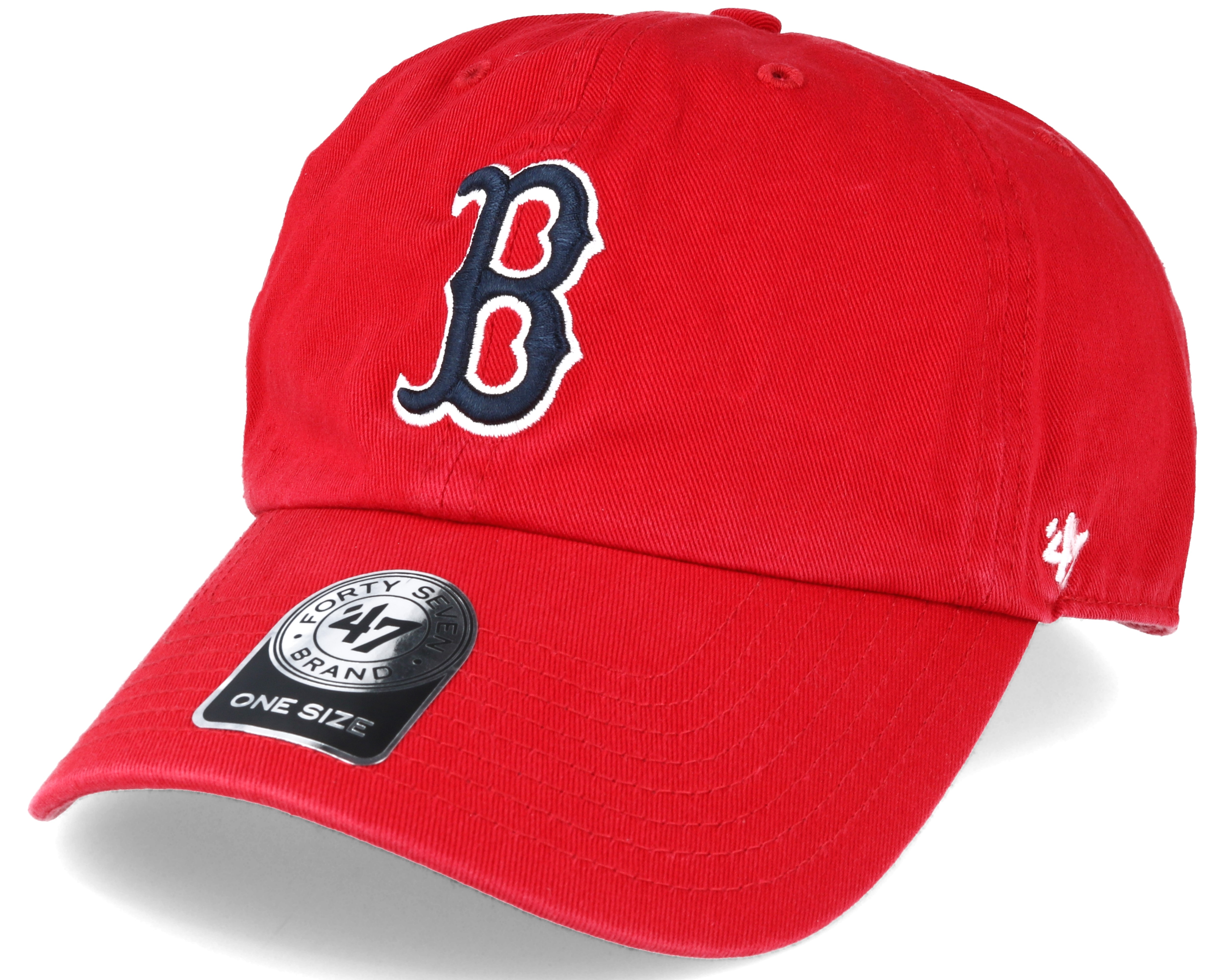47 Men's Boston Red Sox Clean Up Red Adjustable Hat