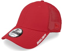 Team 9FORTY Cap Red Trucker - Bauer