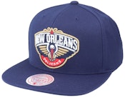 New Orleans Pelicans Team Ground Navy Snapback