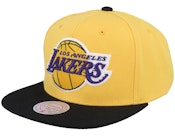 Los Angeles Lakers Core Basics Gold/Black Snapback