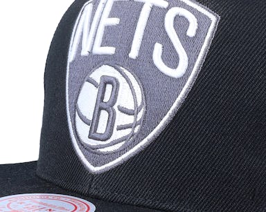 Brooklyn Nets XL BWG NBA Mitchell & Ness Snapback black Hat Cap