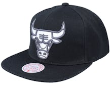 Chicago Bulls NBA Xl Bwg Black Snapback - Mitchell & Ness