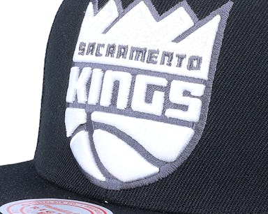Mitchell and Ness Sacramento Kings Big Logo Snapback, Men's