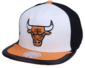 Chicago Bulls Day One White/Orange Snapback