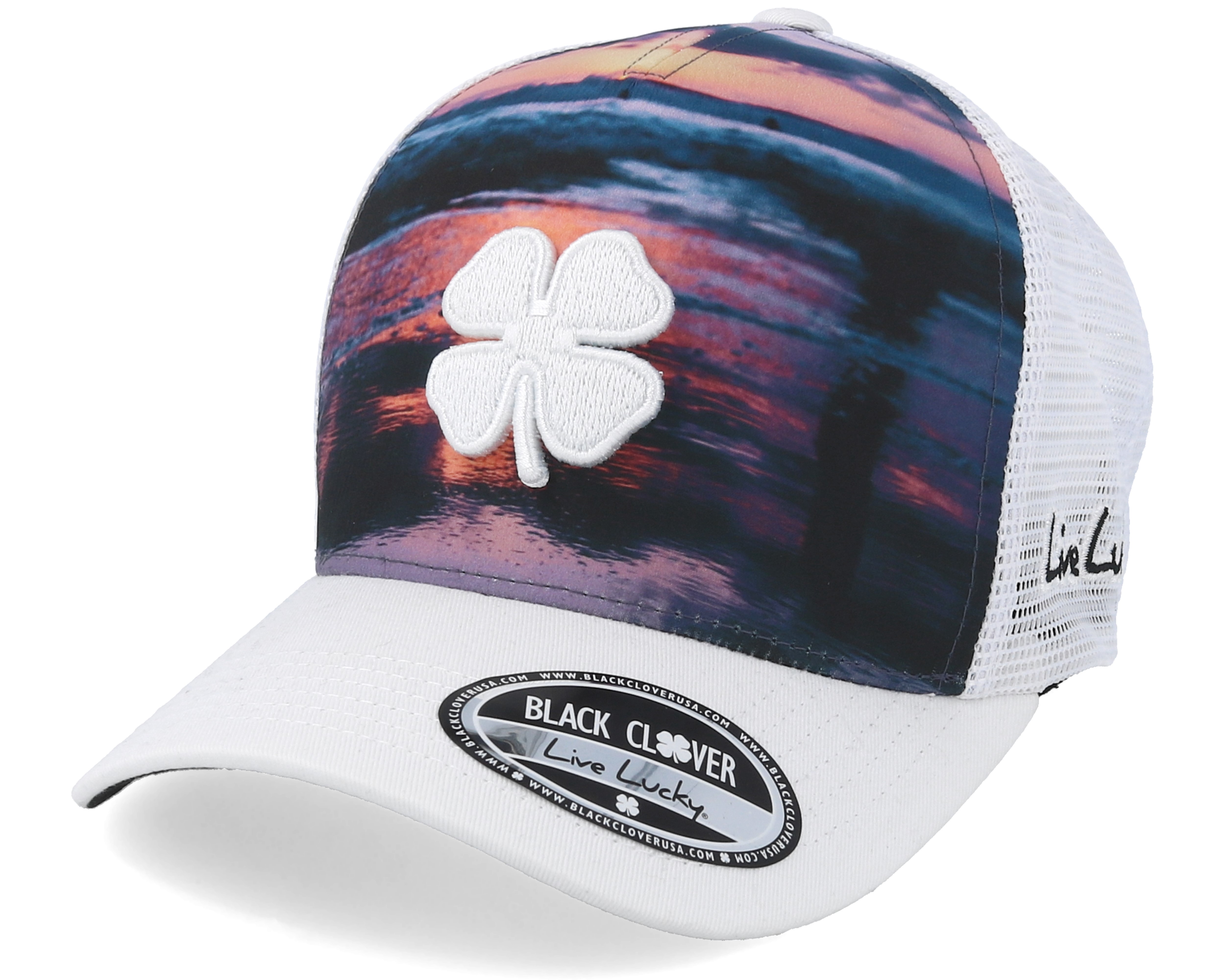 black clover trucker hat