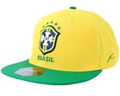 Brazil Football Beyond Borders Yellow/Green Snapback