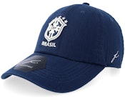 Brazil Football Beyond Borders Navy Dad Cap