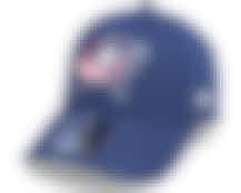Columbus Blue Jackets Primary Logo Core Flex Fit Fitted Navy Flexfit - Fanatics