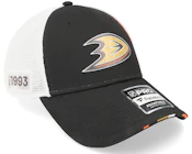 Anaheim Ducks Authentic Pro Draft Podium Black/White Trucker