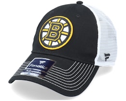 Boston Bruins Primary Logo Core Black Trucker - Fanatics