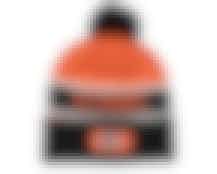 Philadelphia Flyers Authentic Pro Game&Train Black/Dk Orange Pom - Fanatics
