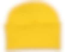 Yellow Cuff Blank Beanie - Beechfield
