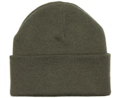 Olive Green Cuff Blank Beanie