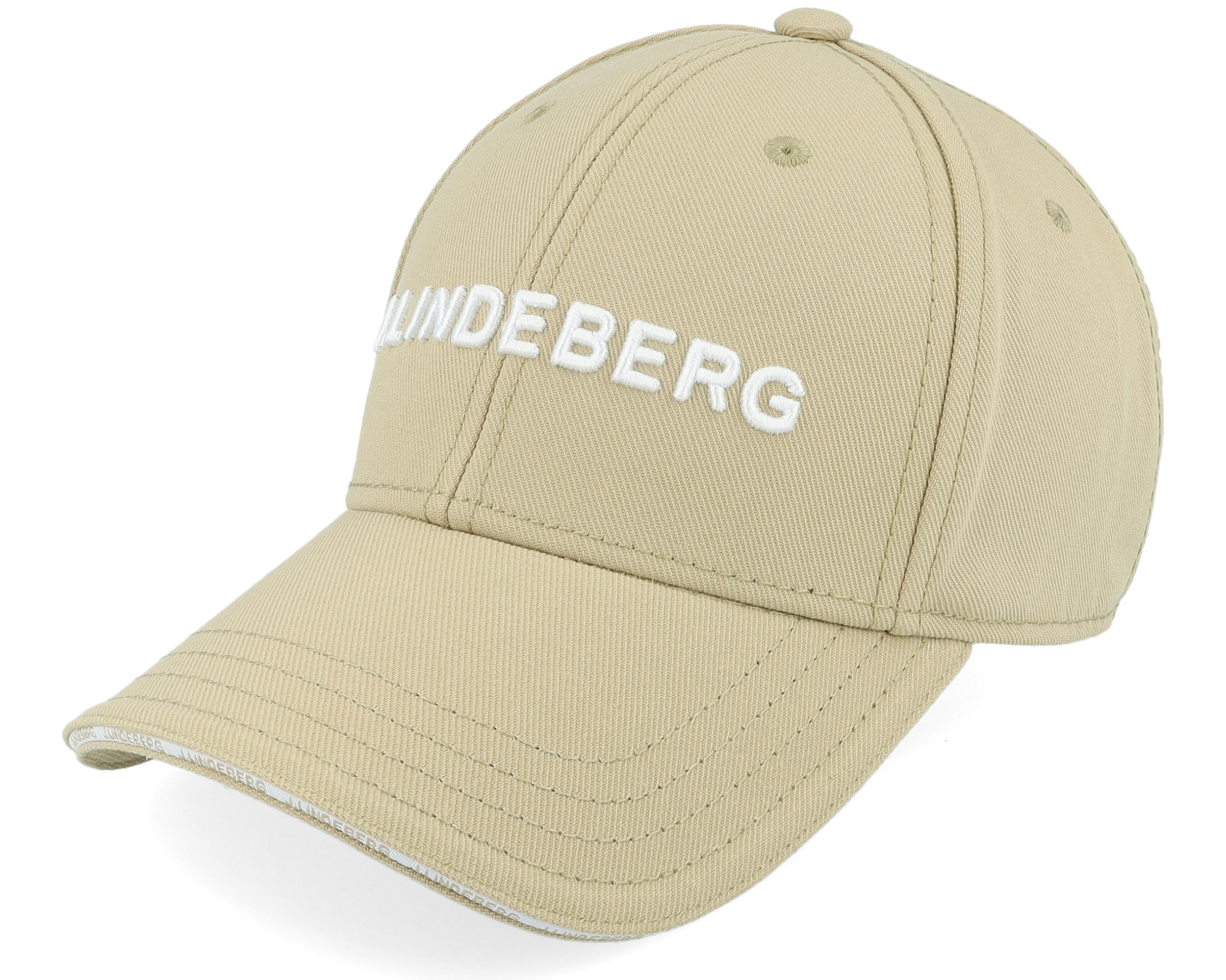 Hennric Cap Safari Beige Adjustable J.Lindeberg keps Hatstore.se