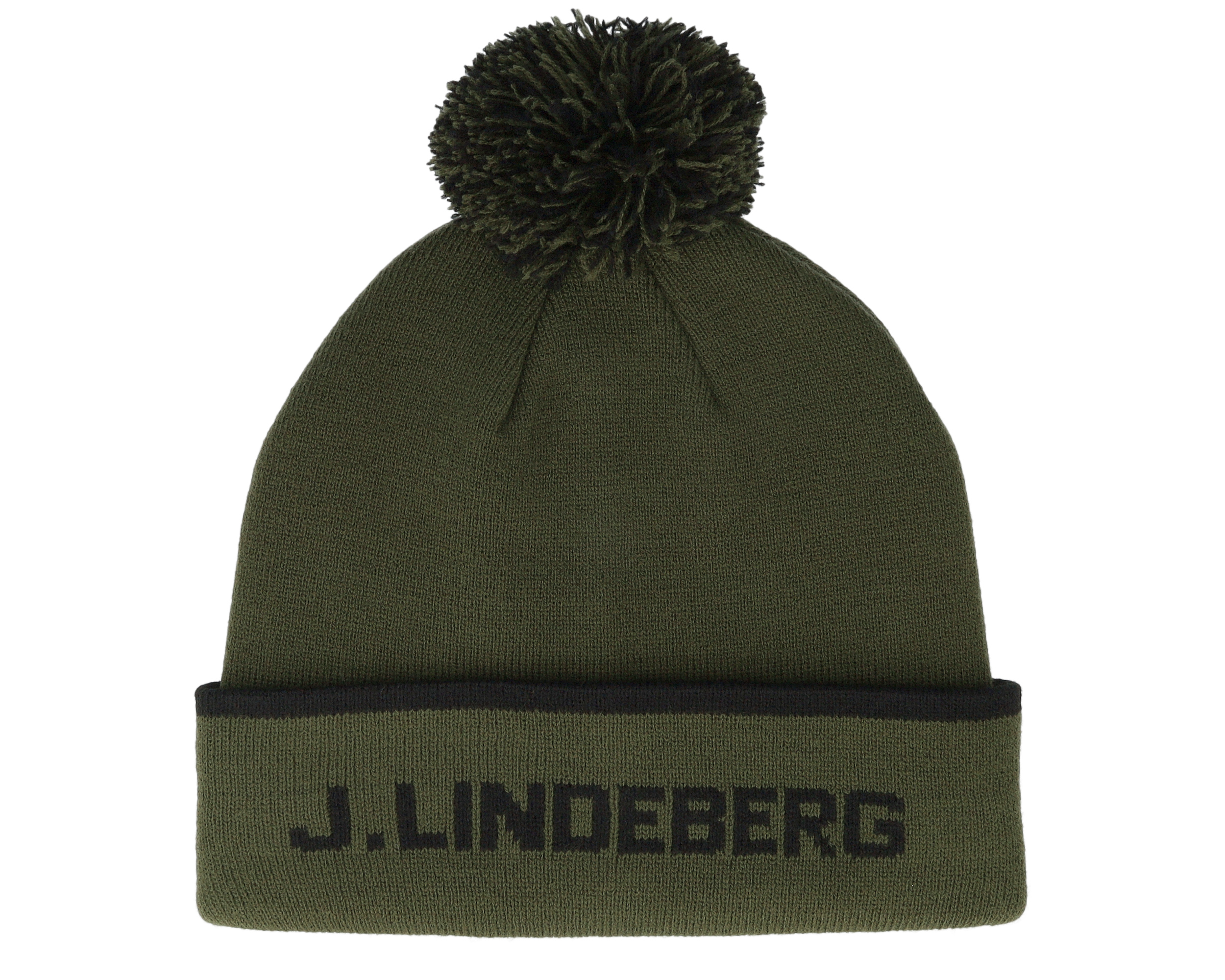 Alternativ bild 0 för J.Lindeberg Stripe Beanie Forest Green