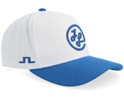Caddie Cap White/Royal Adjustable