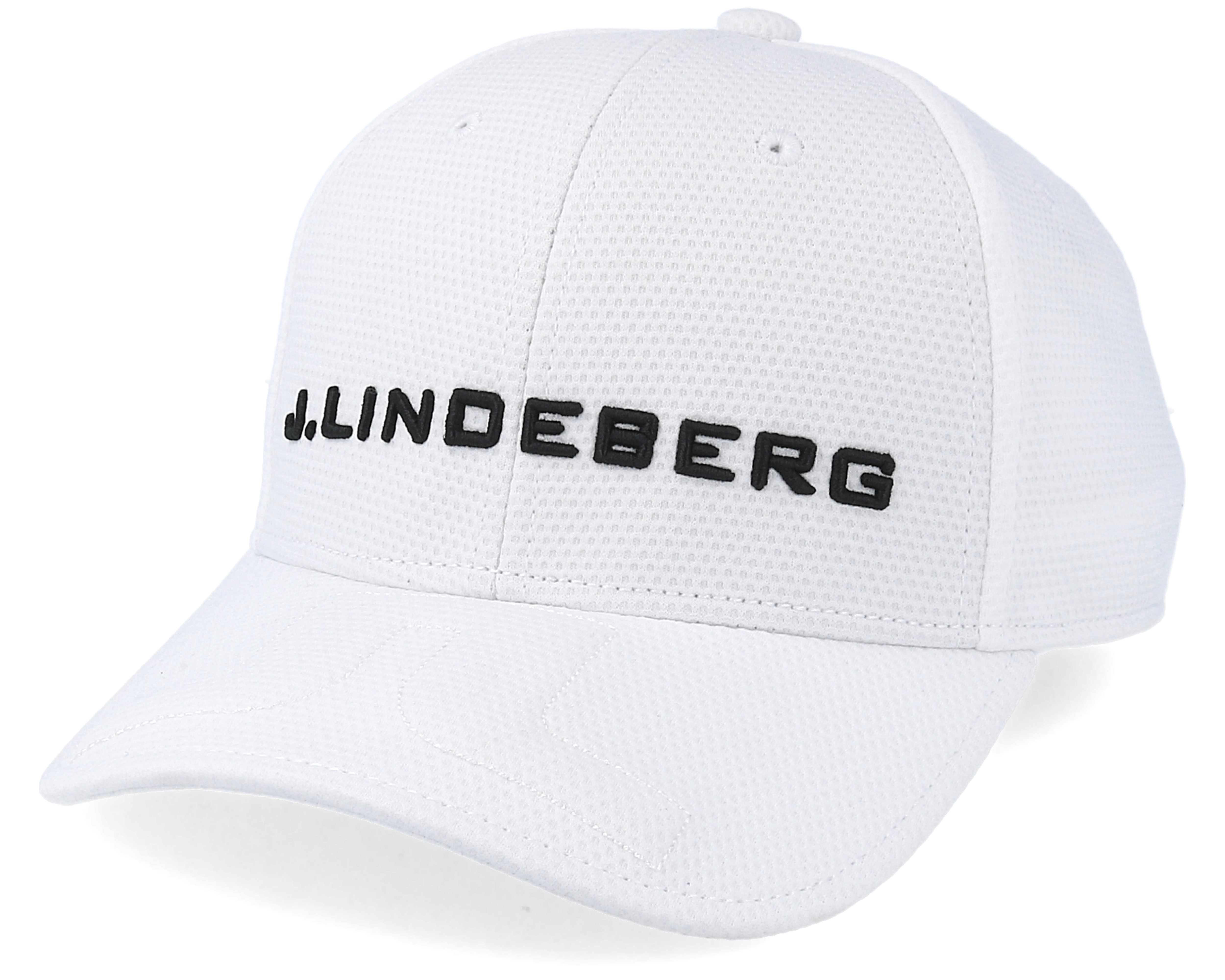 Lane Pro Poly White Adjustable - J.Lindeberg keps - Hatstore.se