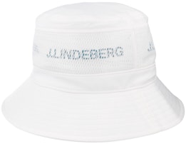 Denver Golf Hat White Bucket - J.Lindeberg