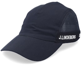 Rock Golf Cap Black Dad Cap - J.Lindeberg