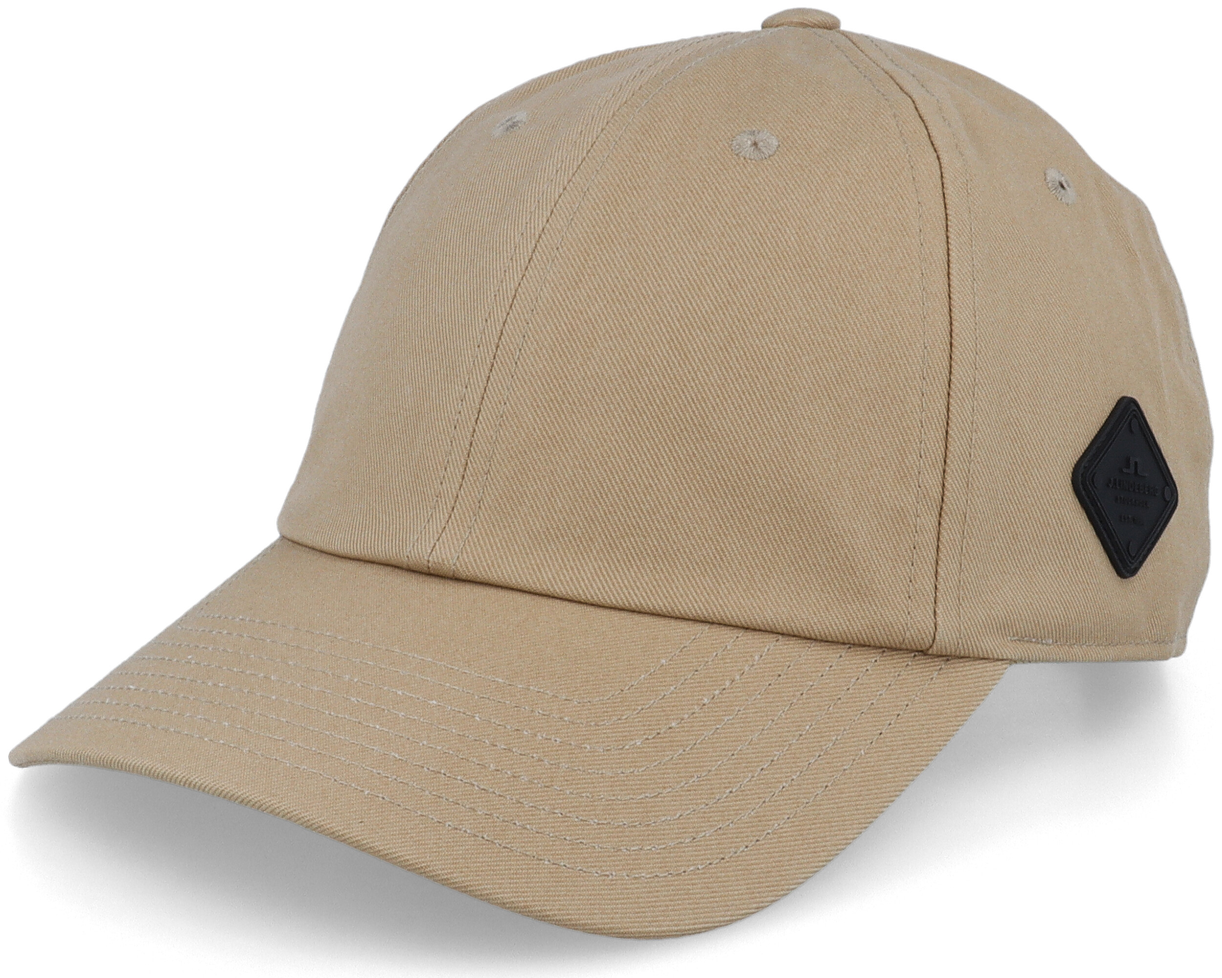 Elijah Cotton Logo Cap Batique Khaki Dad Cap - J.Lindeberg cap ...