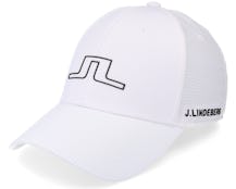 Caden Golf Cap White Adjustable - J.Lindeberg