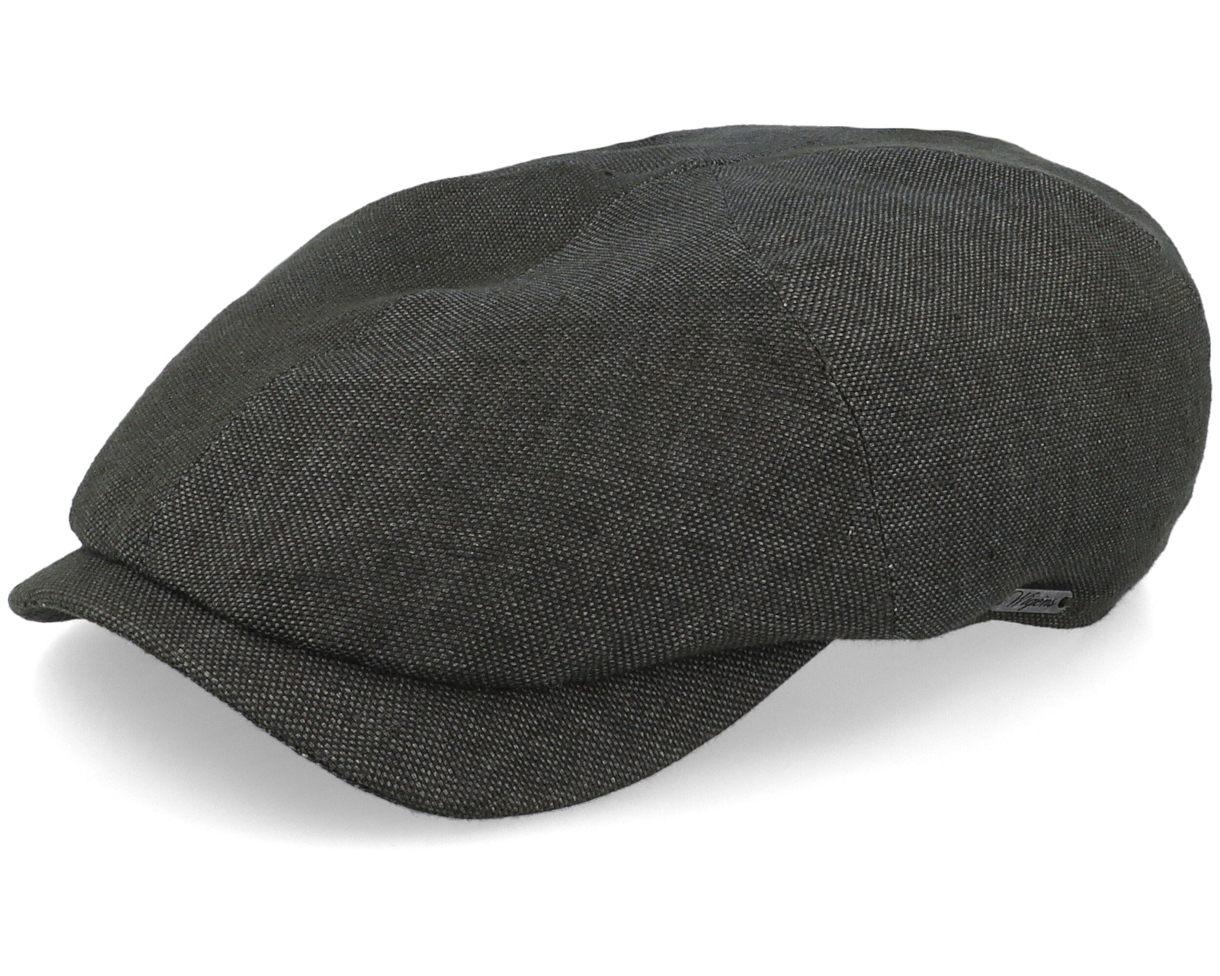 Newsboy Slim Cap Dark Olive Flat Cap Wigéns cap