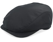 Ivy Contemporary Black Flat Cap