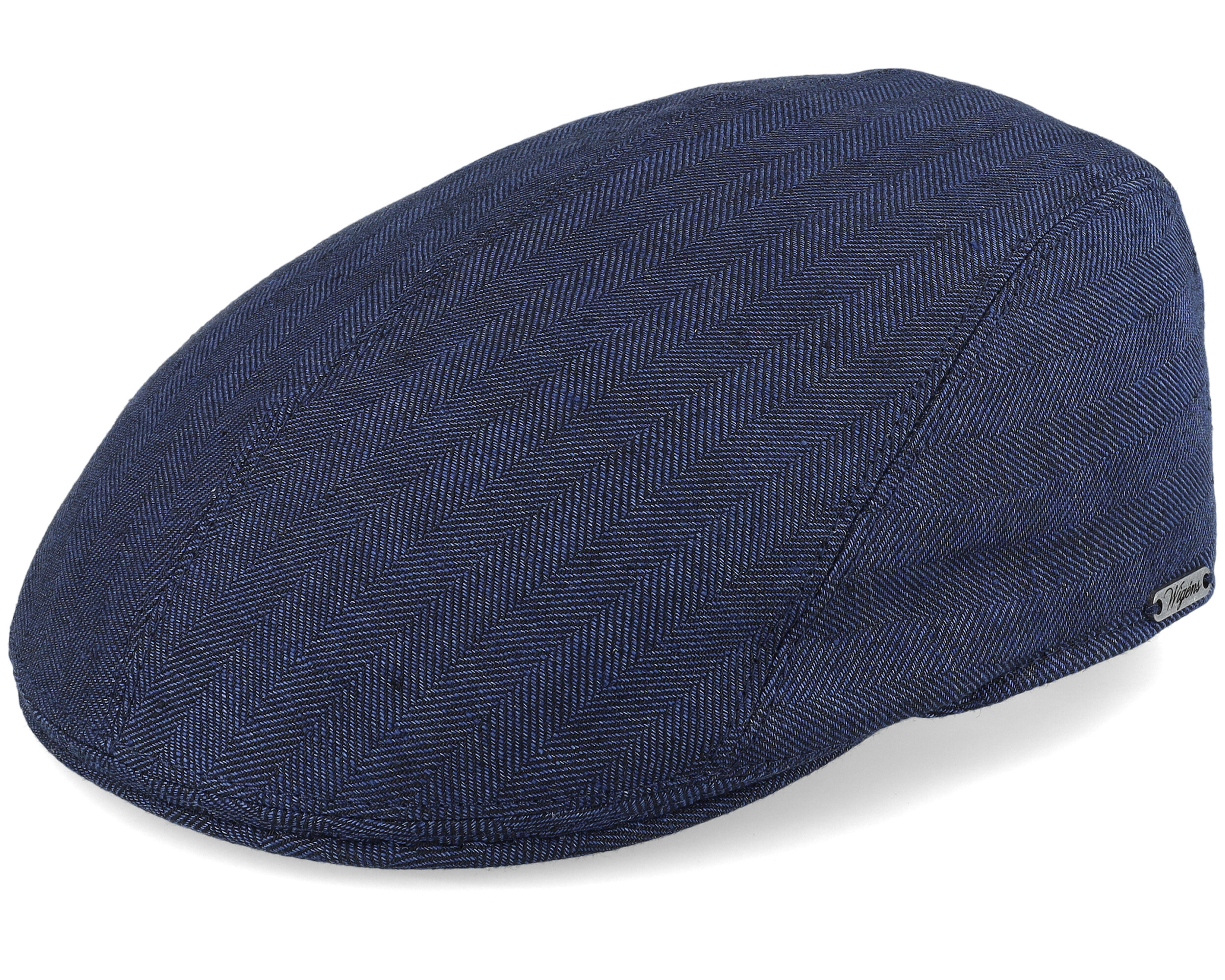 Ivy Modern Cap 430 Indigo Flat Cap - Wigéns cap | Hatstoreworld.com