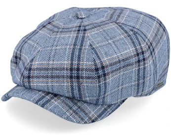 Newsboy Classic Cap Blue Flat Cap