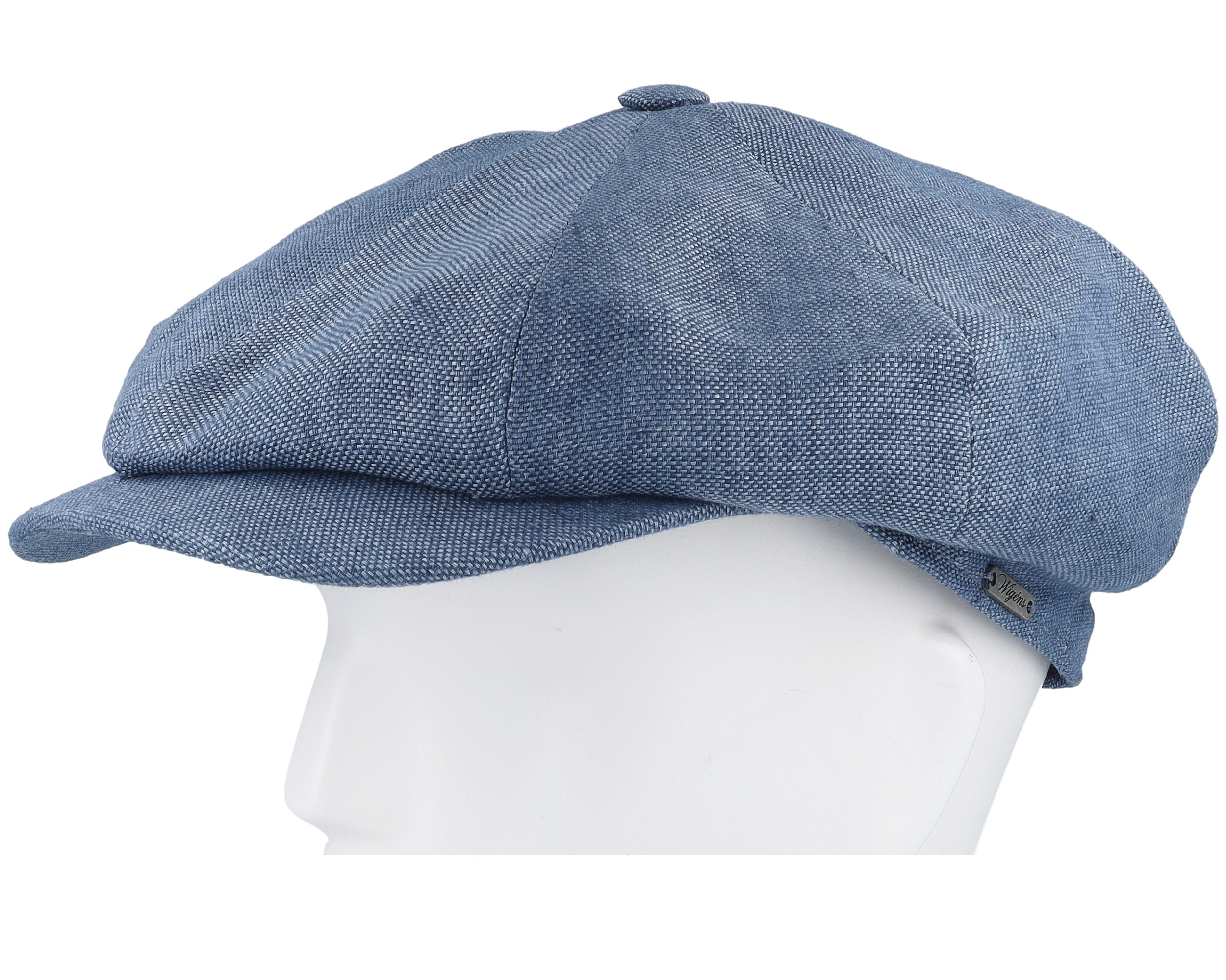 Retro Cap Denim Blue Newsboy Flat Cap Wigéns