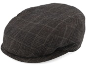 Ivy Slim Cap Brown Flat Cap