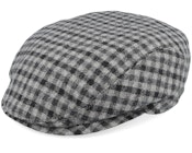 Ivy Slim Cap Grey Flat Cap
