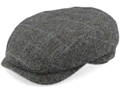 Ivy Contemporary Cap Grey Flat Cap