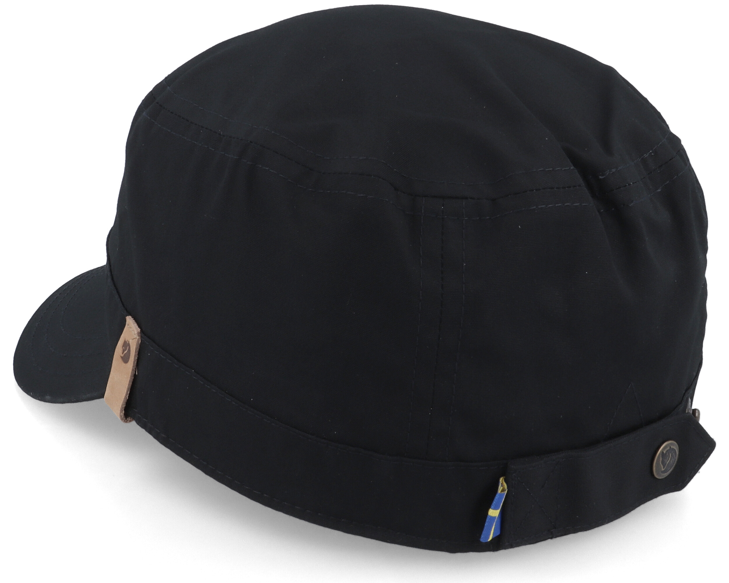 FJALLRAVEN|HATS (SINGI TREKKING CAP BLACK (77279/550)) Singi Trekking Cap Black 5-Panel - Fjällräven
