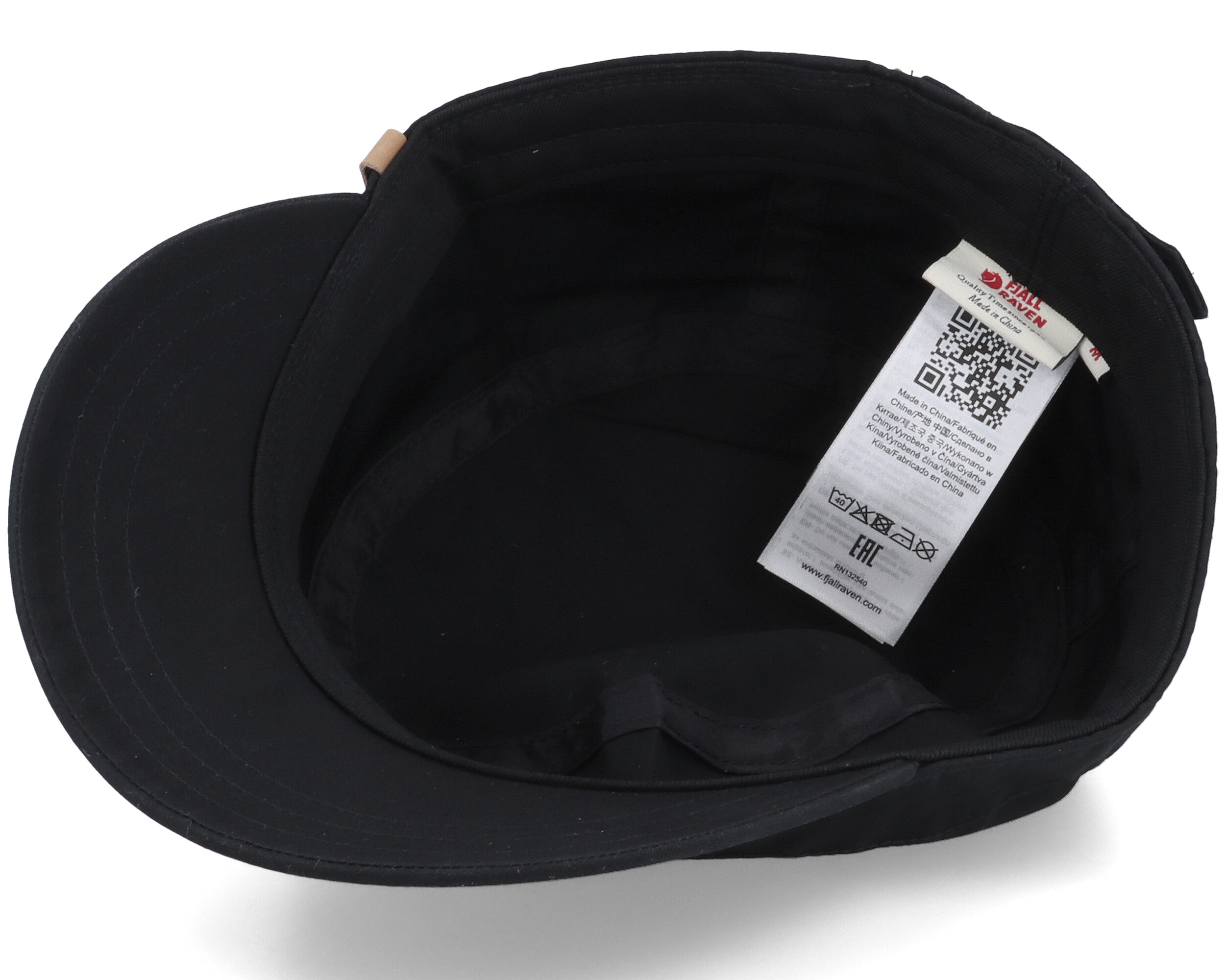 FJALLRAVEN|HATS (SINGI TREKKING CAP BLACK (77279/550)) Singi Trekking Cap Black 5-Panel - Fjällräven