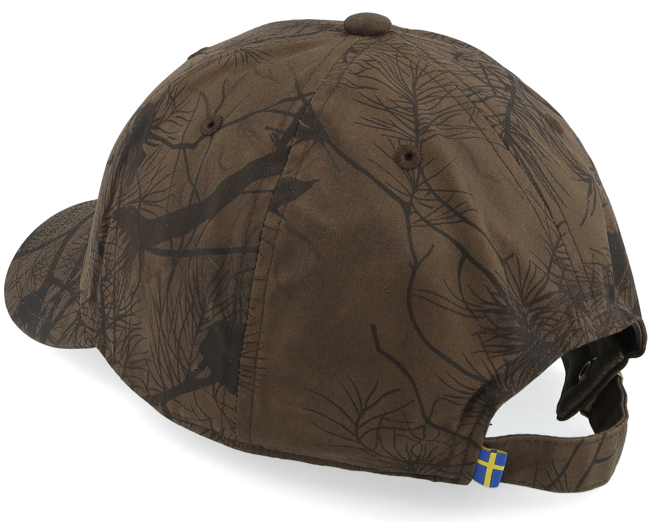 Lappland Camo Cap Dark Olive Adjustable - Fjällräven