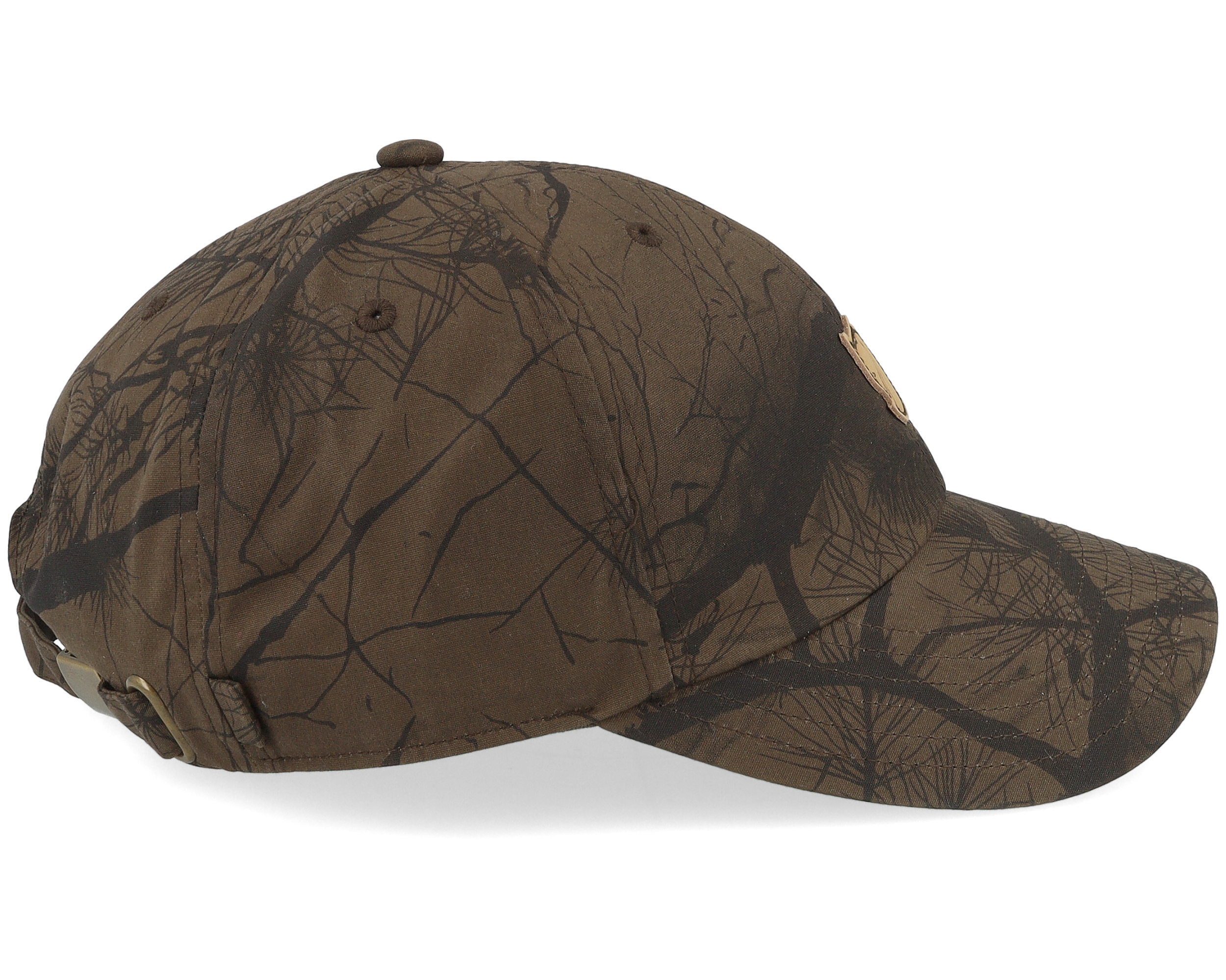 Lappland Camo Cap Dark Olive Adjustable - Fjällräven