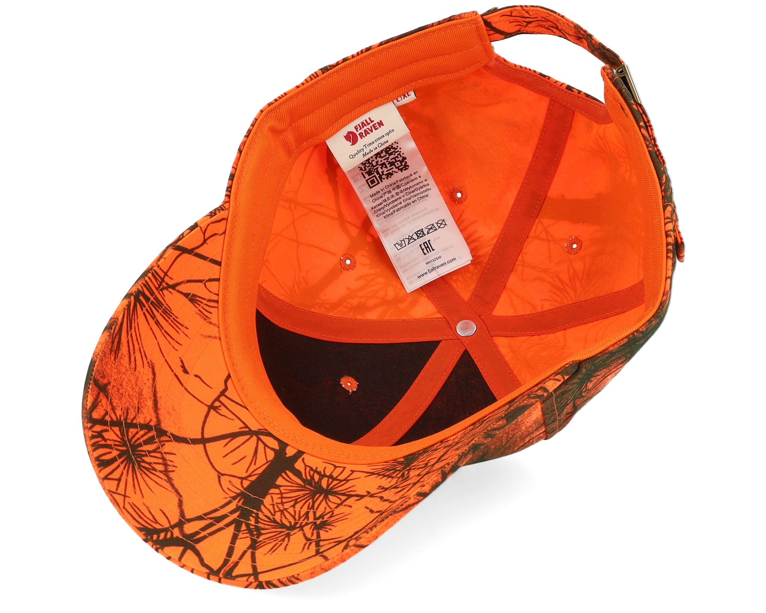 Lappland Camo Cap Orange Adjustable | Hatstoreworld.com