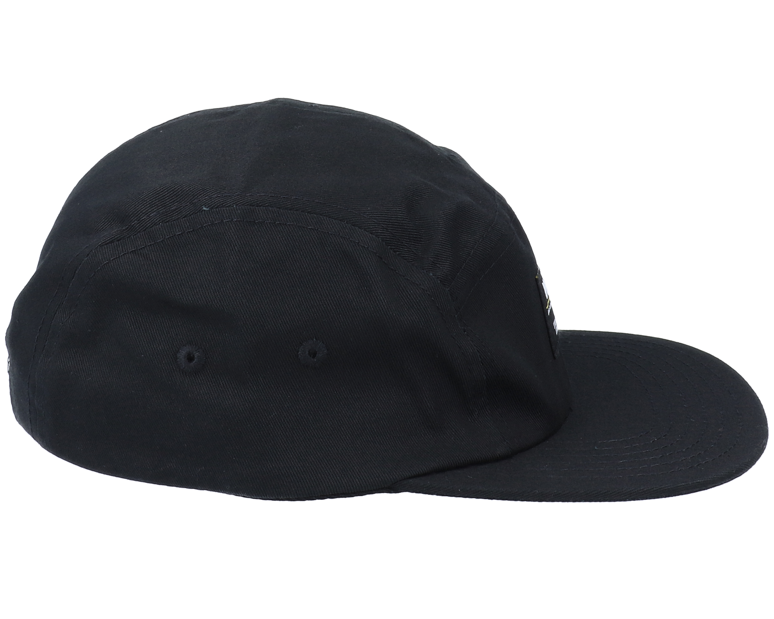 black camper hat