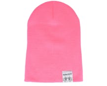 Hightop Fluorescent Pink Long Beanie - Appertiff
